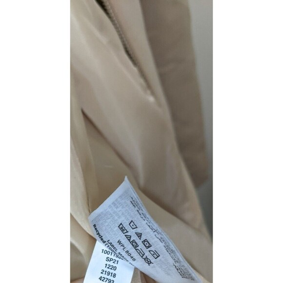 Alfani Full Zip Jacket Cream Beige Lined Business Casual Size XL - Picture 11 of 11